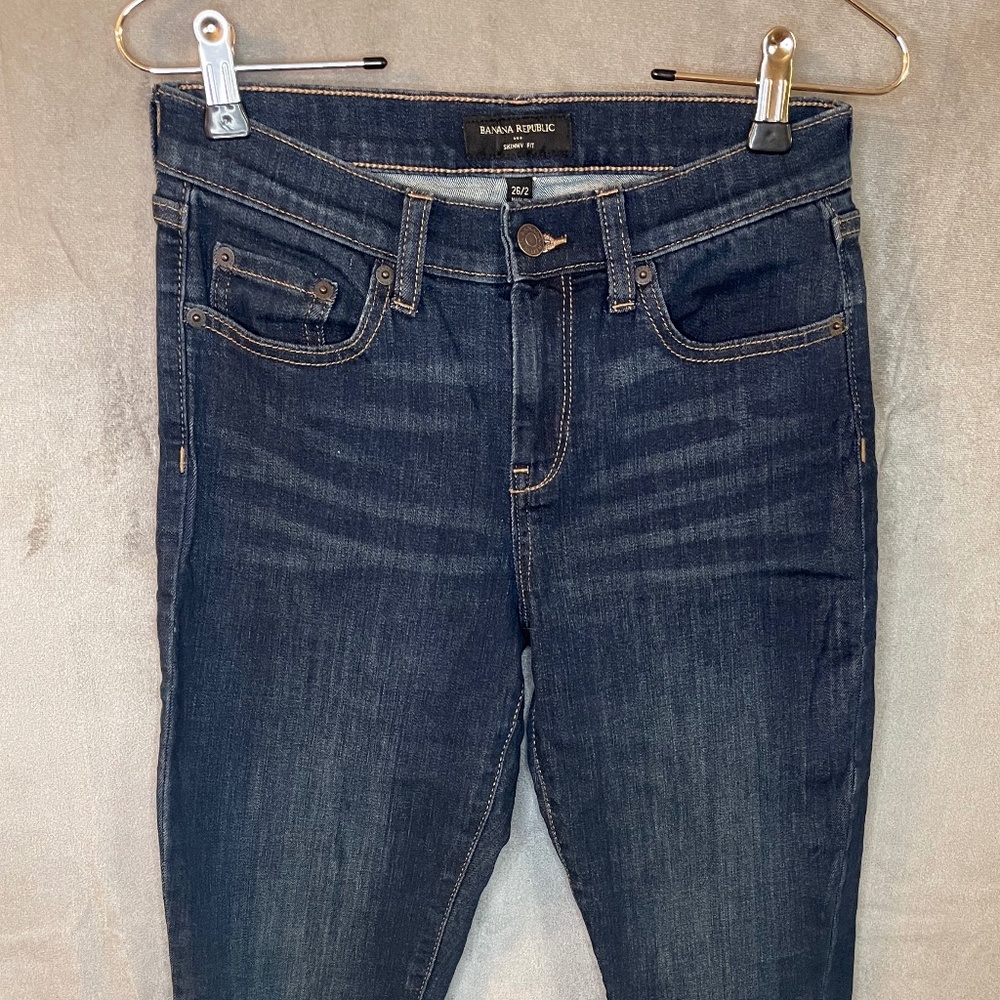 Banana Republic Factory Dark Wash Skinny Jean